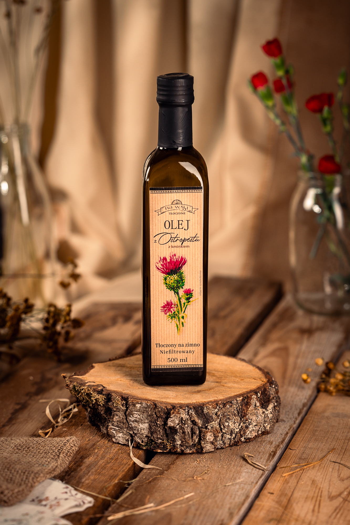 Olej z Ostropestu z kminkiem - obrazek 2